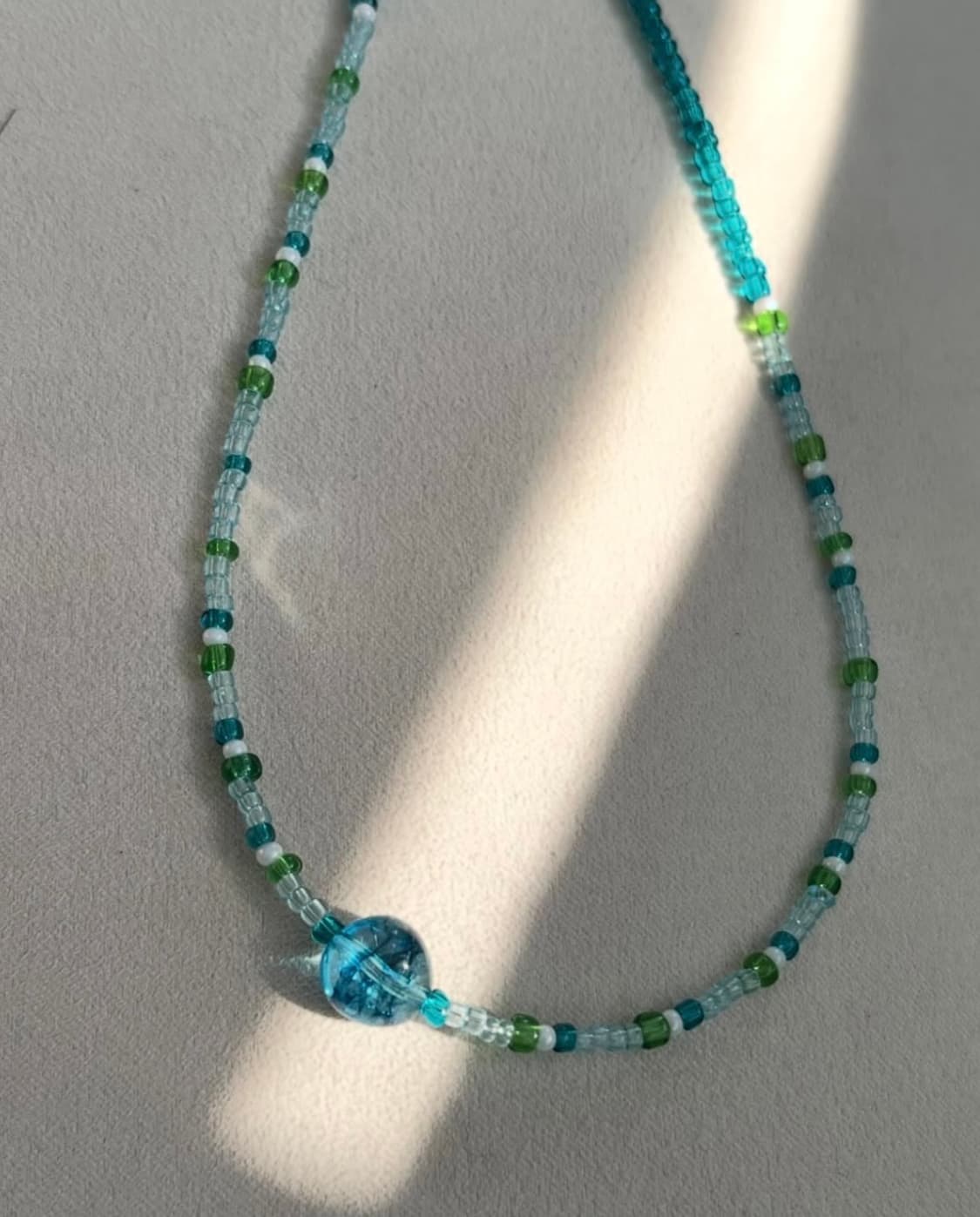 히피 모리 에스닉 핸드메이드 목걸이  상품이미지2