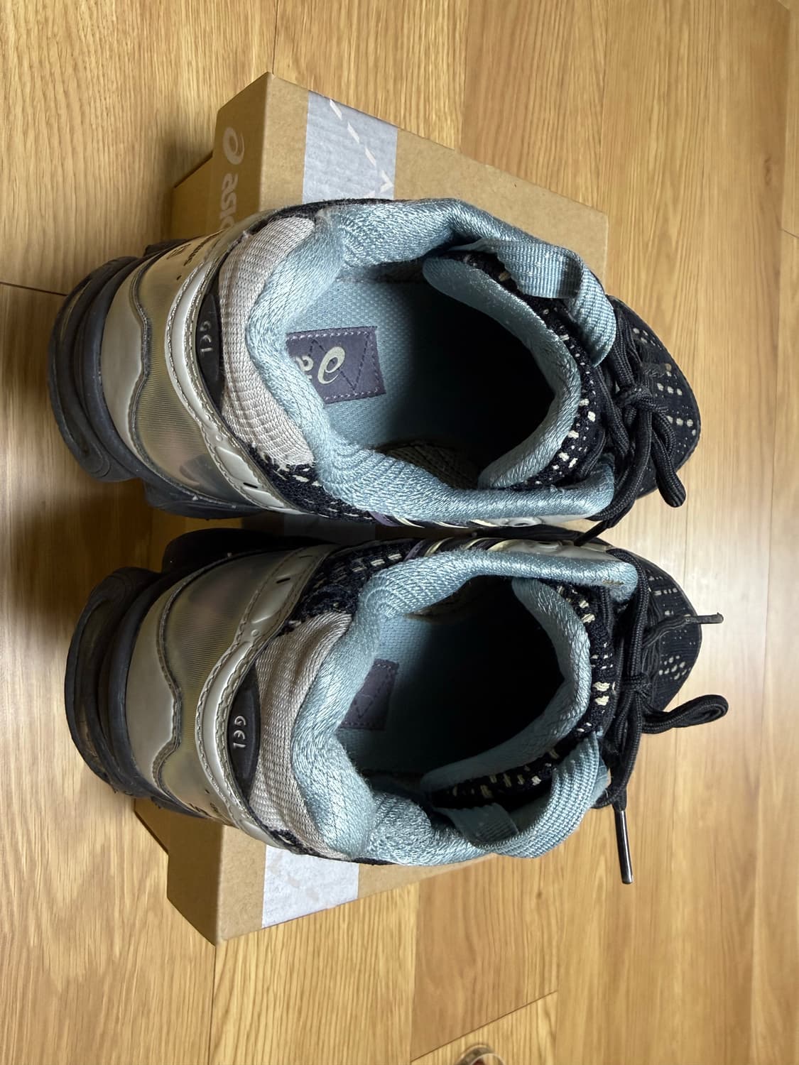 아식스 젤님버스9 블랙건메탈 상품이미지4