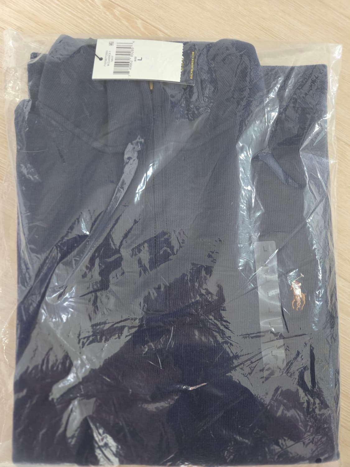 폴로 랄프로렌 남성 반집업 니트 새상품 L 상품이미지2