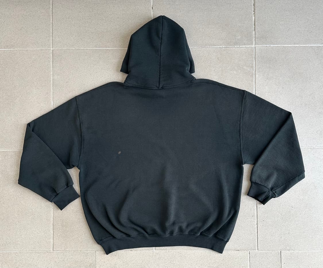 00s 빈티지 러셀 후드 그린 XL 선페이딩 상품이미지2