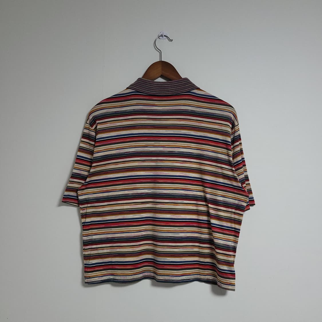 MISSONI 미쏘니 스포츠 스트라이프 반팔 카라티 상품이미지4