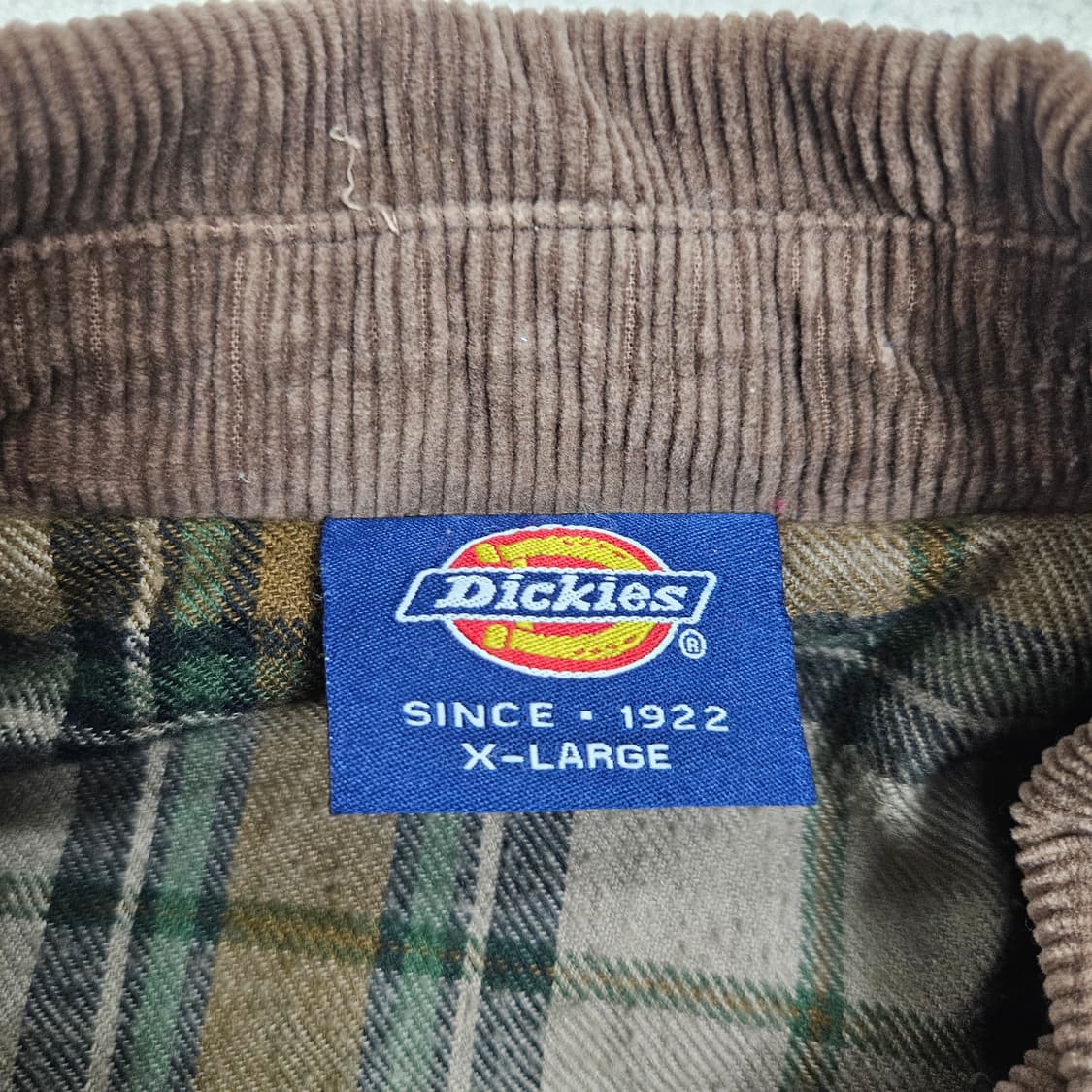 디키즈 코듀로이 카라 초어 자켓 XL 상품이미지5