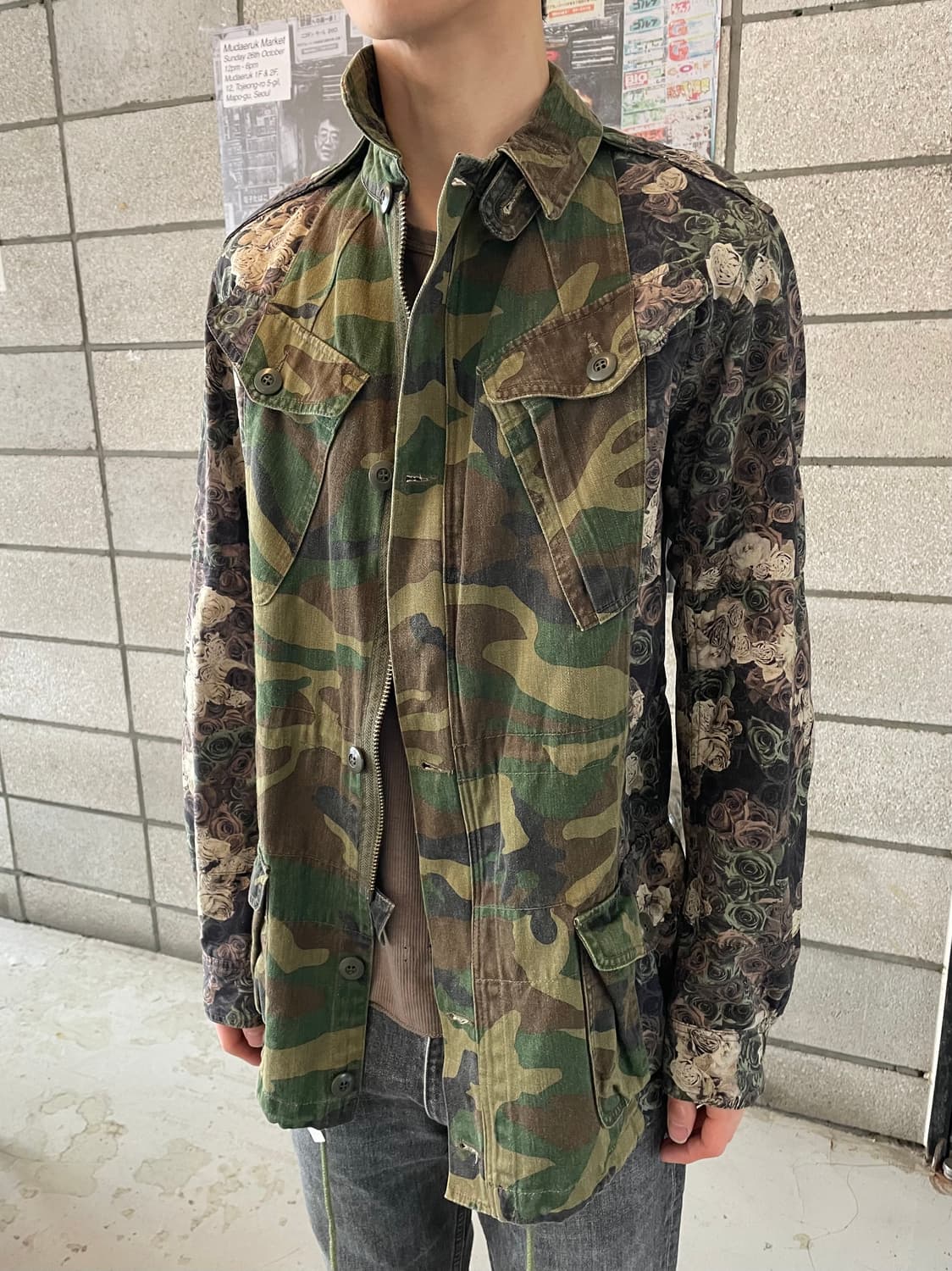 미하라야스히로 패턴 절개 필드자켓 상품이미지2