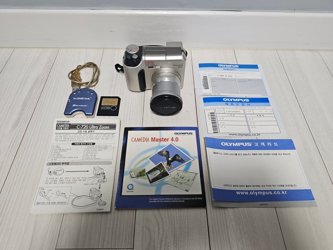 올림푸스 1세대 디카CAMEDIA C-720 울트라줌 상품이미지3