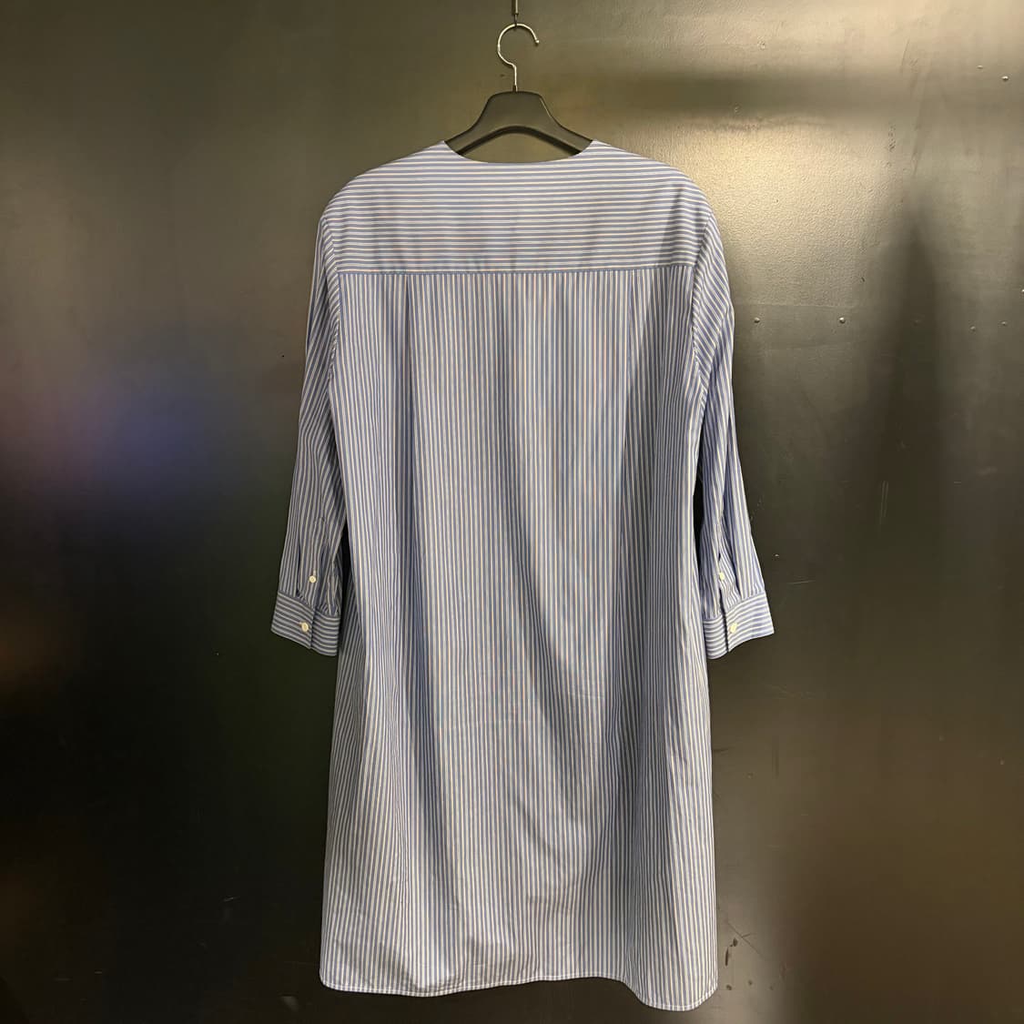 준지 스트라이프 롱 셔츠 상품이미지2