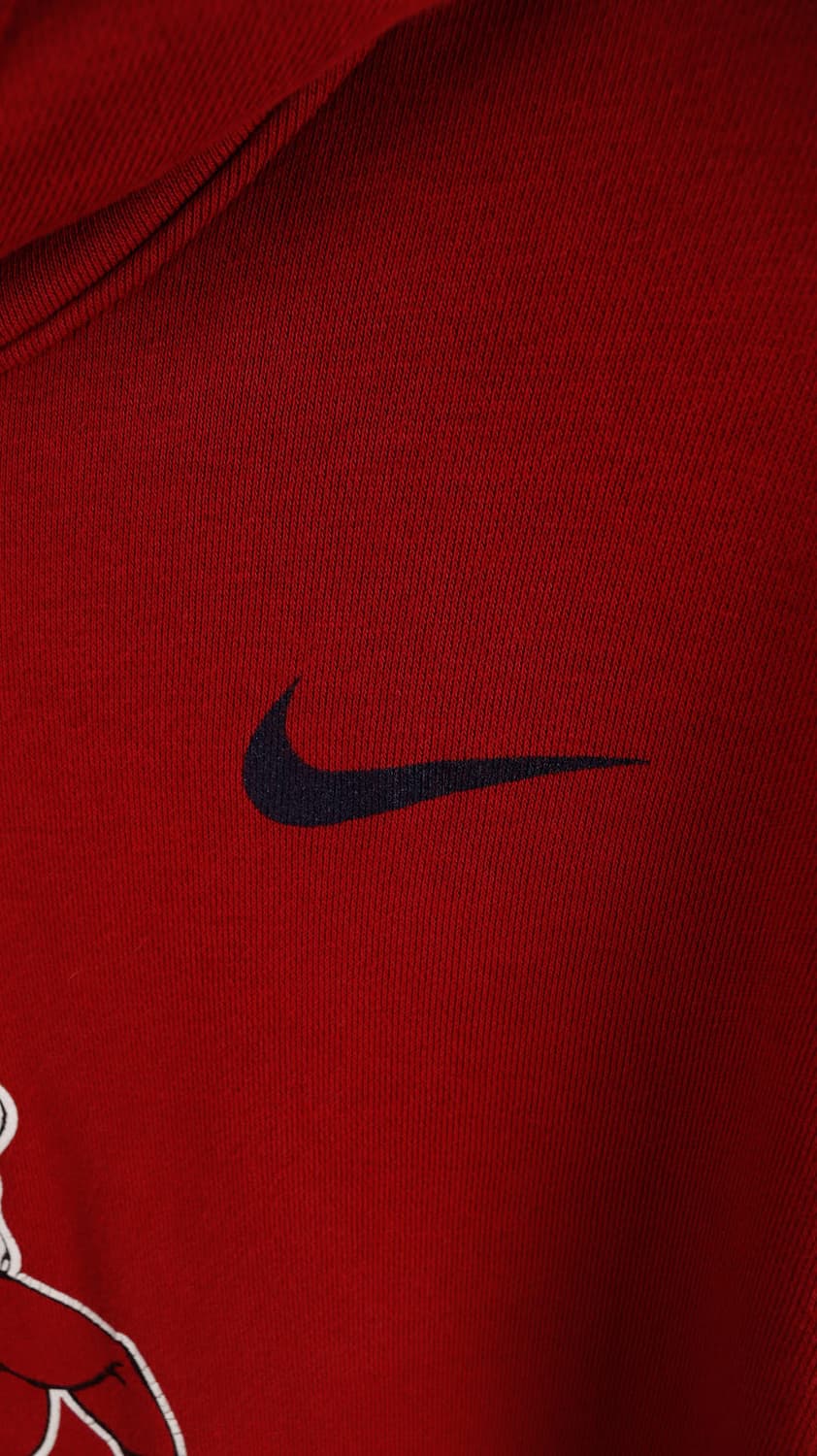 나이키 불독 레드 후드티 상품이미지4