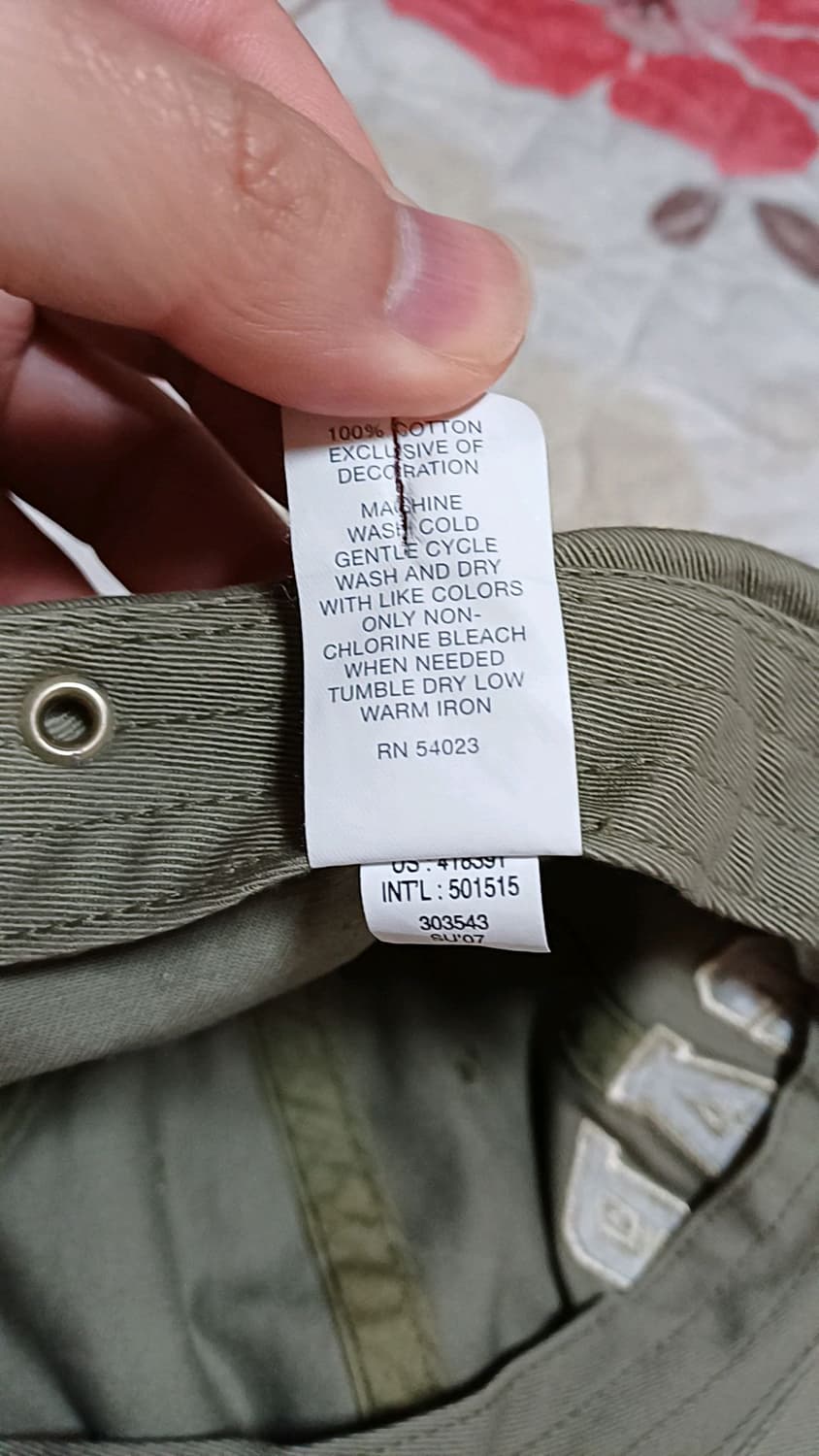 GAP 면모자 L 줄자실측59cm 조절가능 상품이미지7