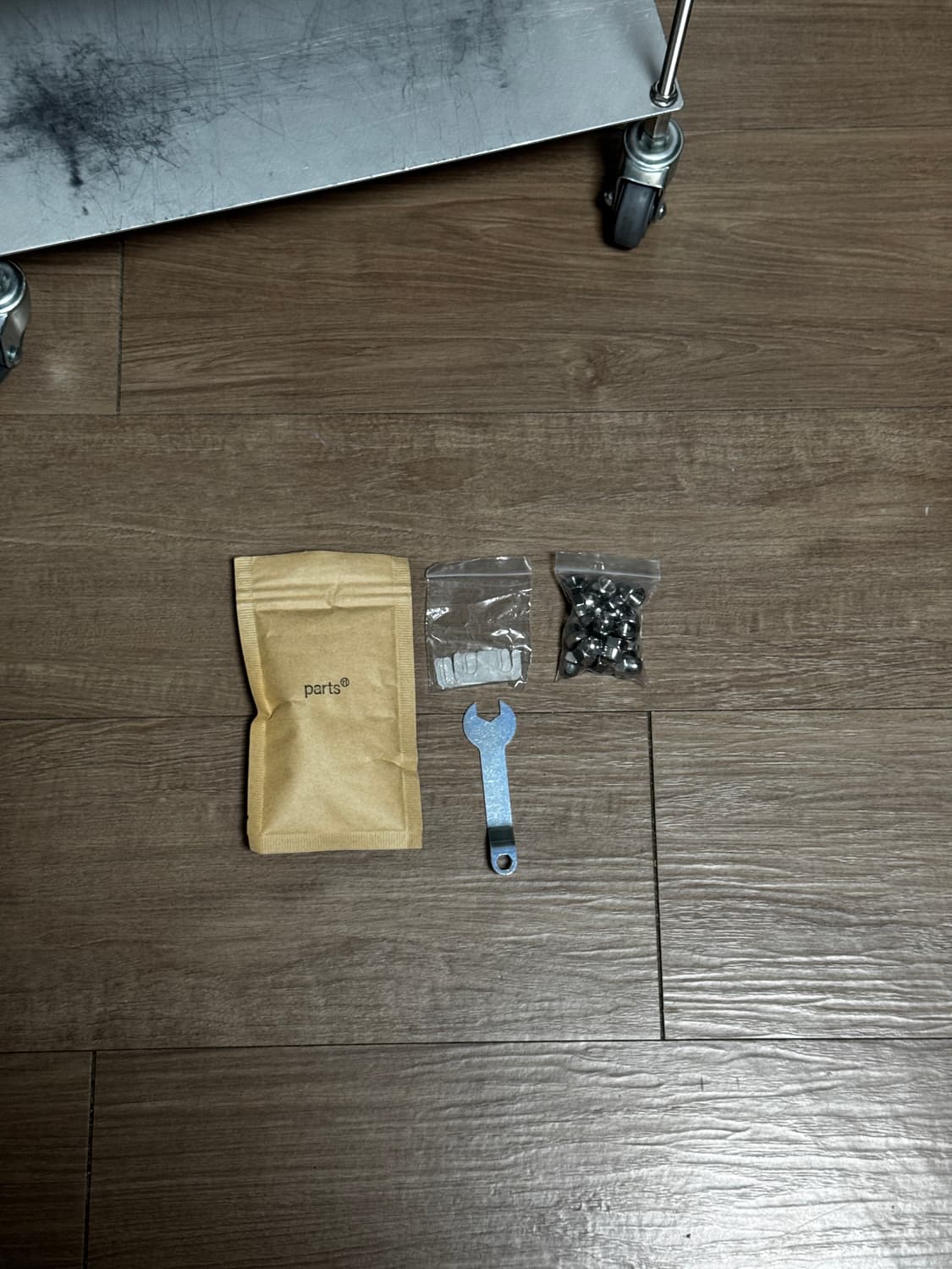 롬버스랩 모듈 선반 3단 + 캐스터 + 파츠세트 구성 상품이미지2
