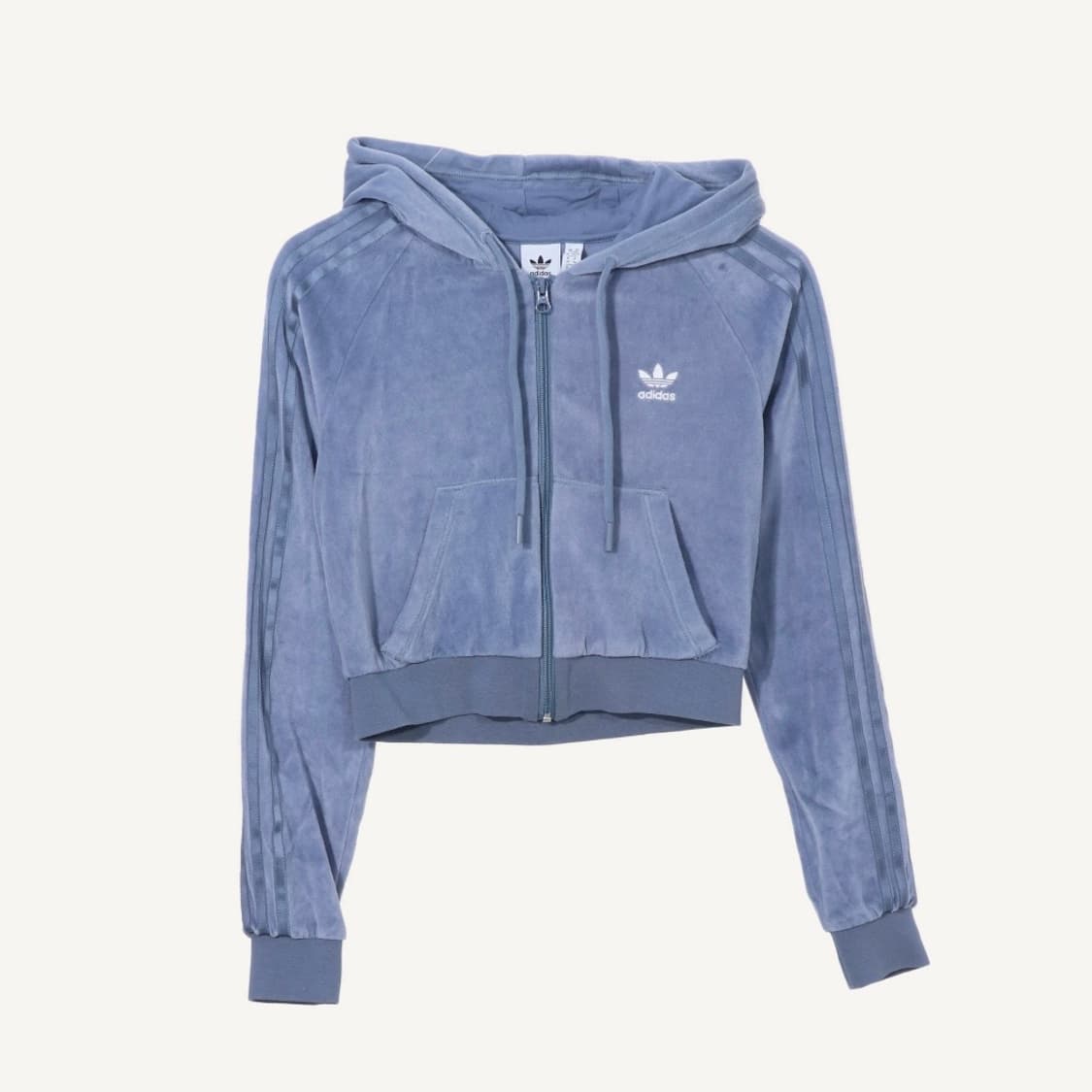 아디다스 크롭 후드집업 상품이미지1