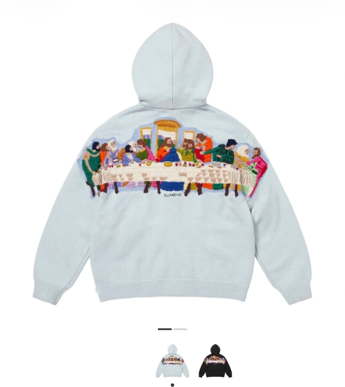 [S] 슈프림 라스트 서퍼 후드 스웨터 상품이미지1