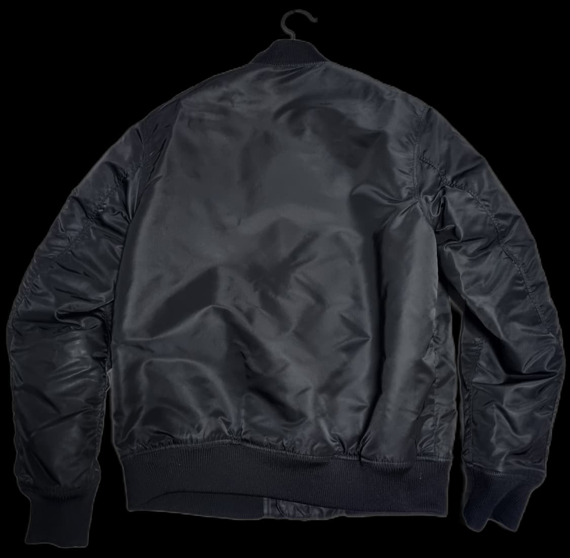 H&M 블랙 MA-1 봄버 자켓 M 사이즈 상품이미지2