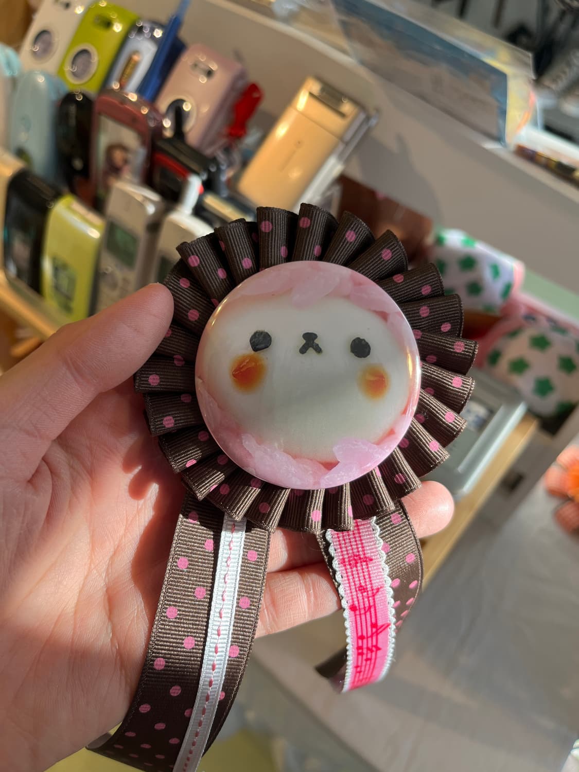 브라운 도트 로제트 🐑 상품이미지5