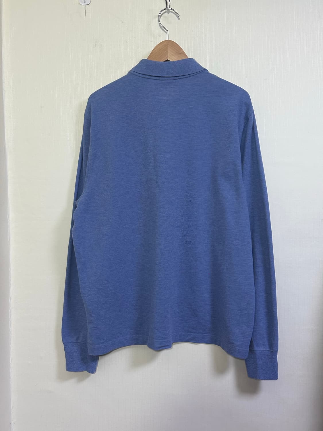 새상품급23SS) 브룩스브라더스 카라 니트 XL/메디슨핏/블루 상품이미지3