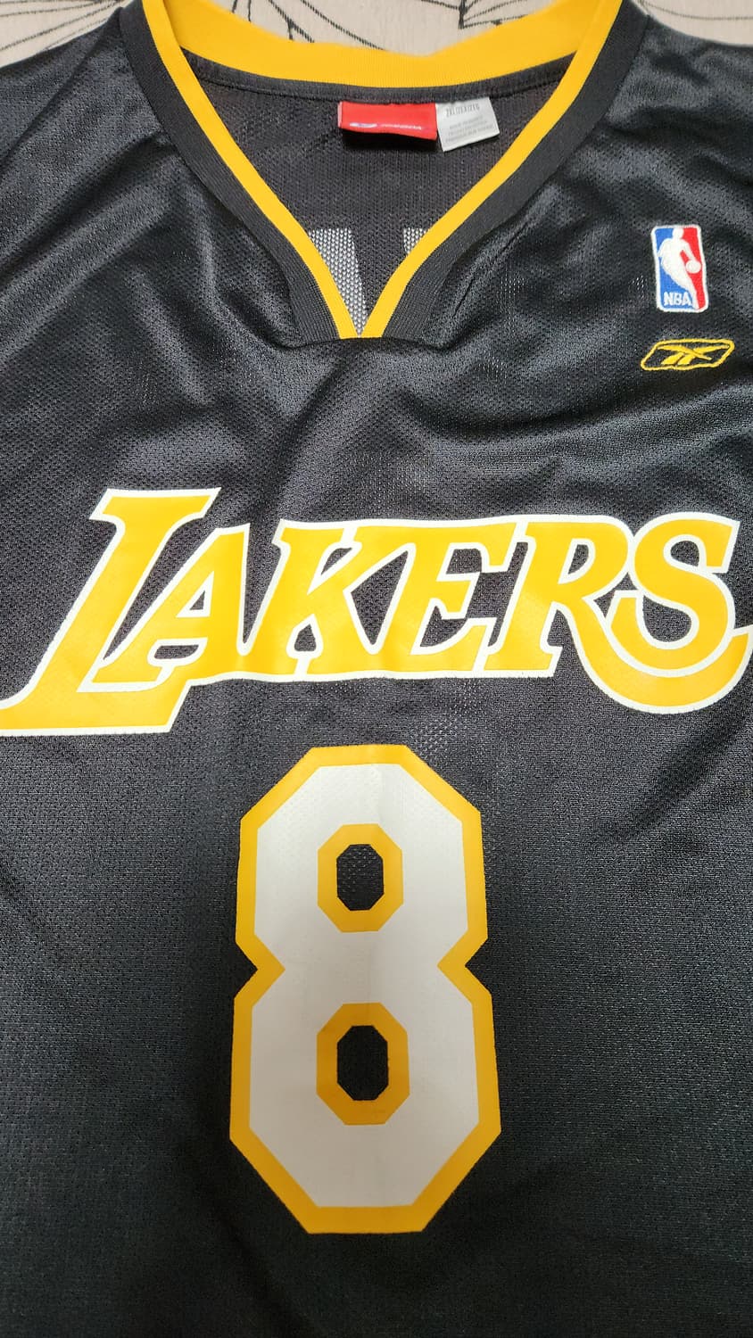 리복 NBA LA LAKERS 코비브라이언트 져지 농구 유니폼 2XL 상품이미지4