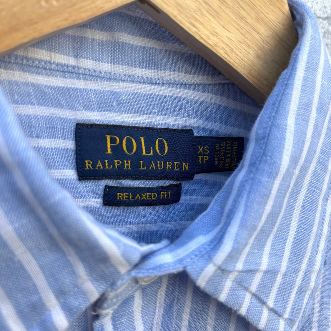 Polo 폴로 스트라이프 린넨 셔츠 상품이미지2