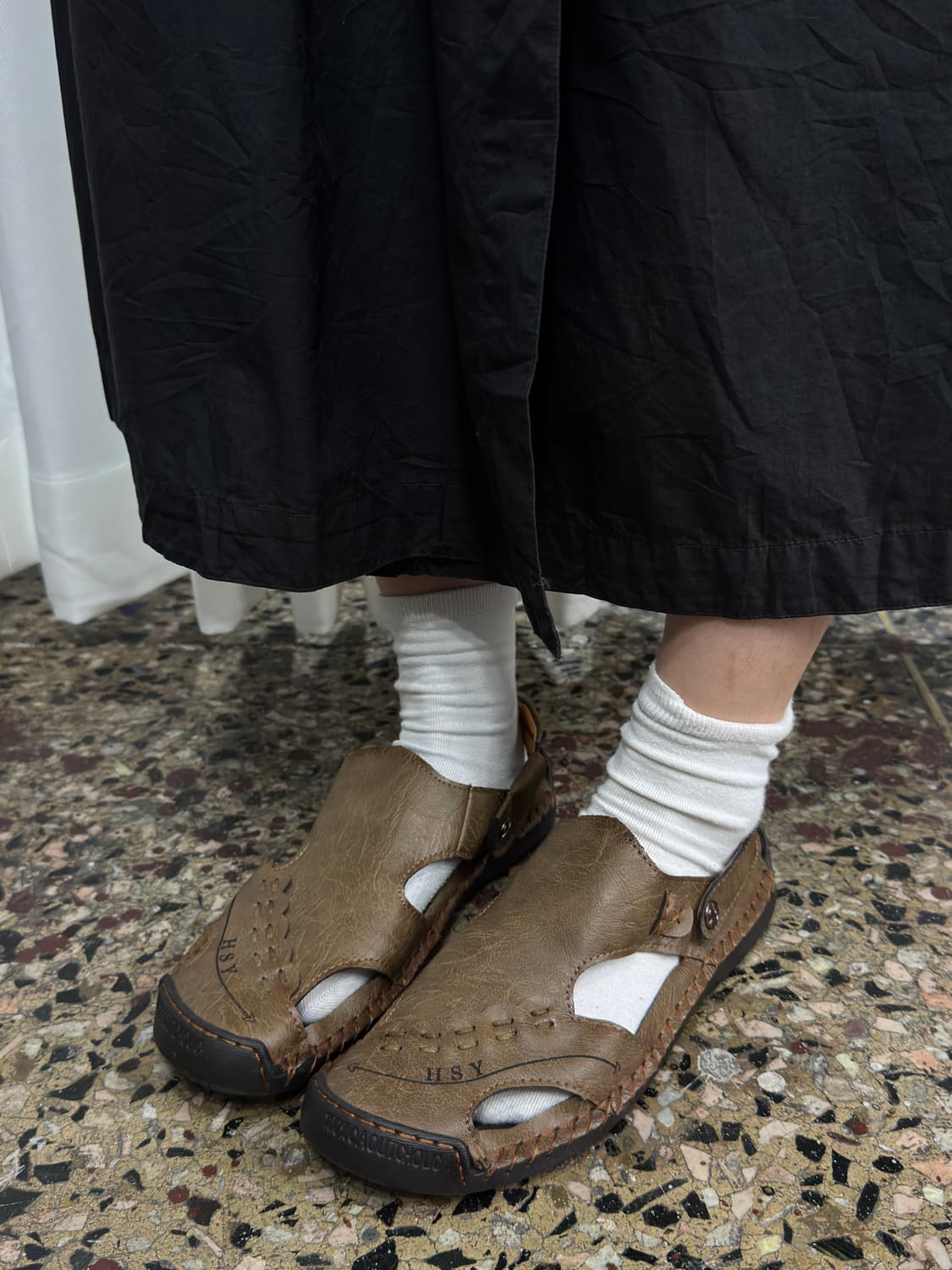 hsy leather sandel 상품이미지7