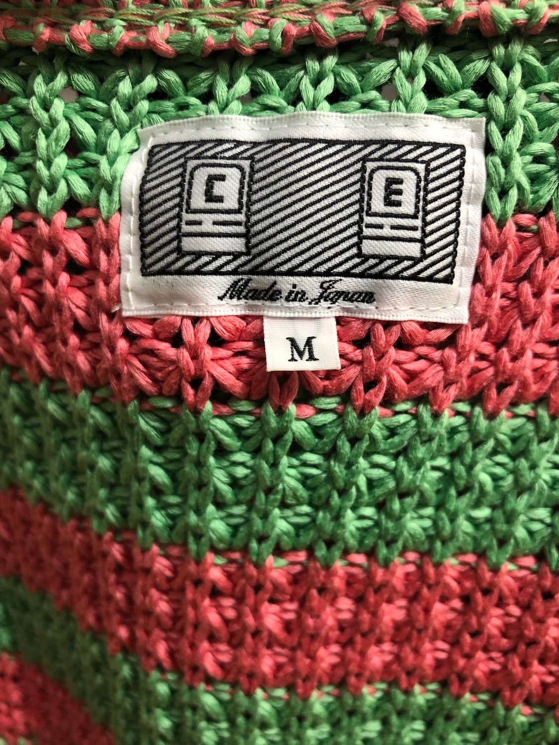 [M] 카브엠트 루즈 와플 니트 핑크 상품이미지4