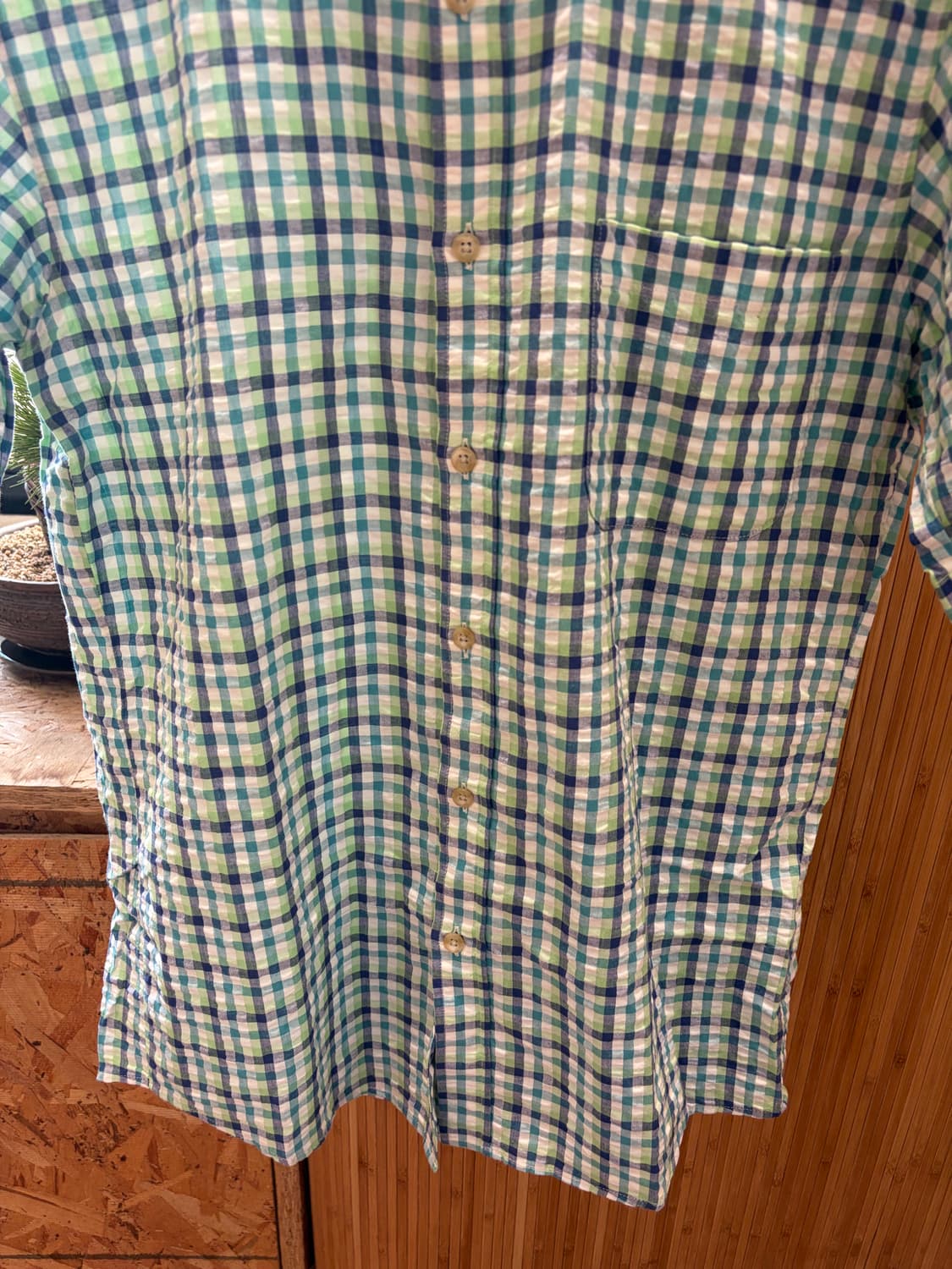 90s FRAULINO Check Shirt 상품이미지5