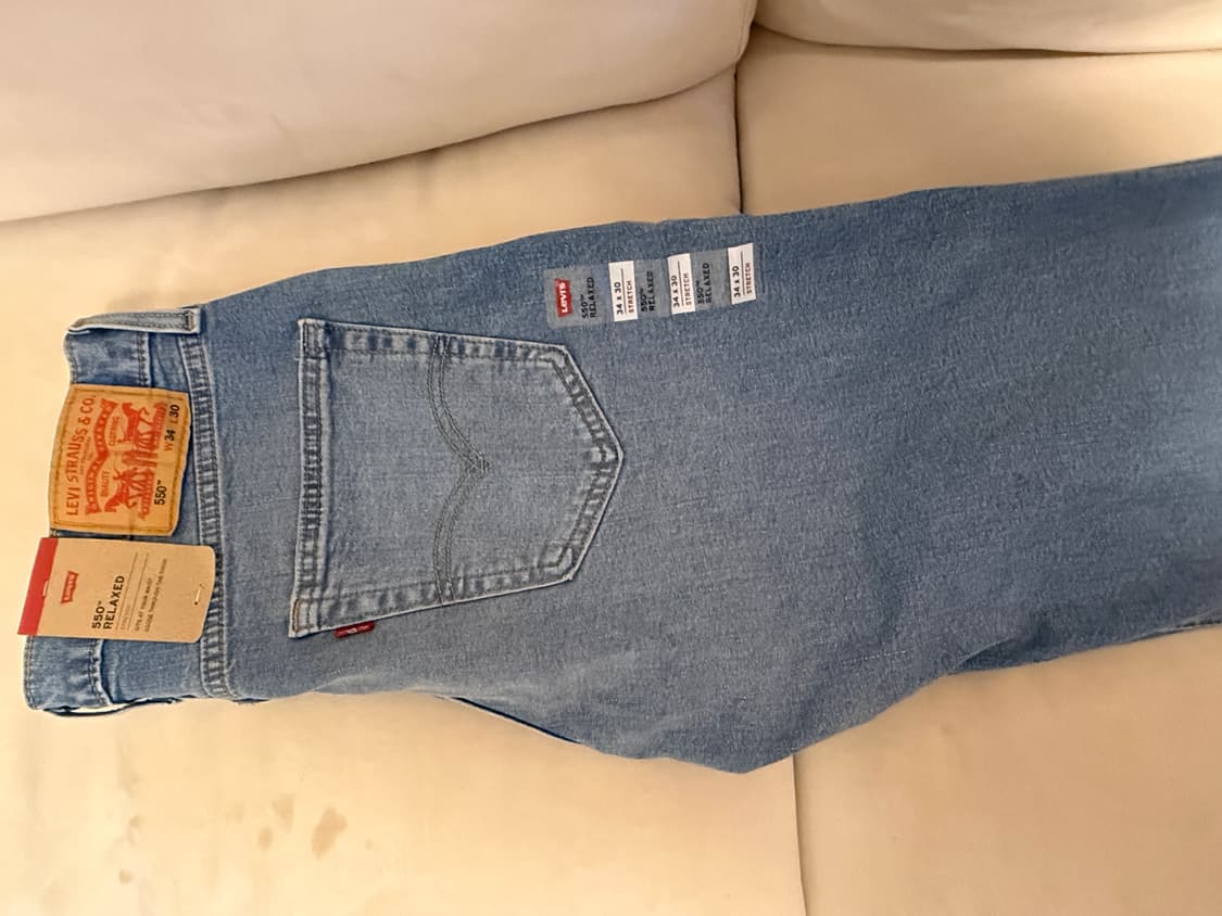 리바이스 550 릴렉스핏 청바지 W34 L30 상품이미지2
