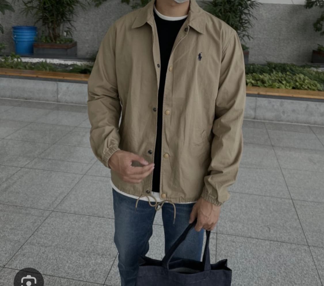 폴로 랄프로렌 코치 자켓 베이지 M 폴로자켓 상품이미지1