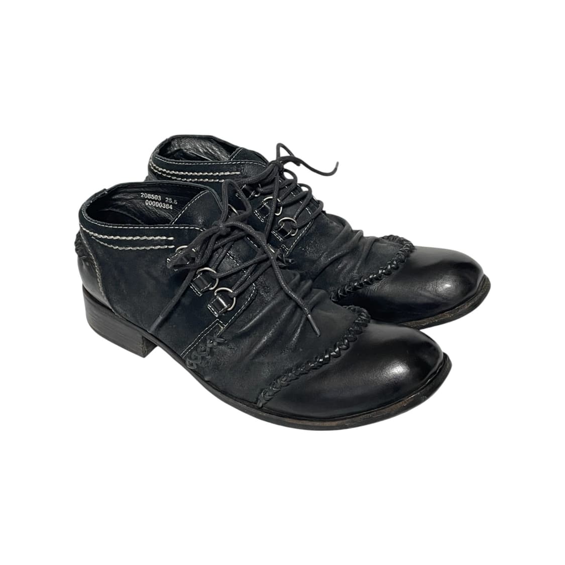 훕데두 주름가공 워싱 슈즈 상품이미지1