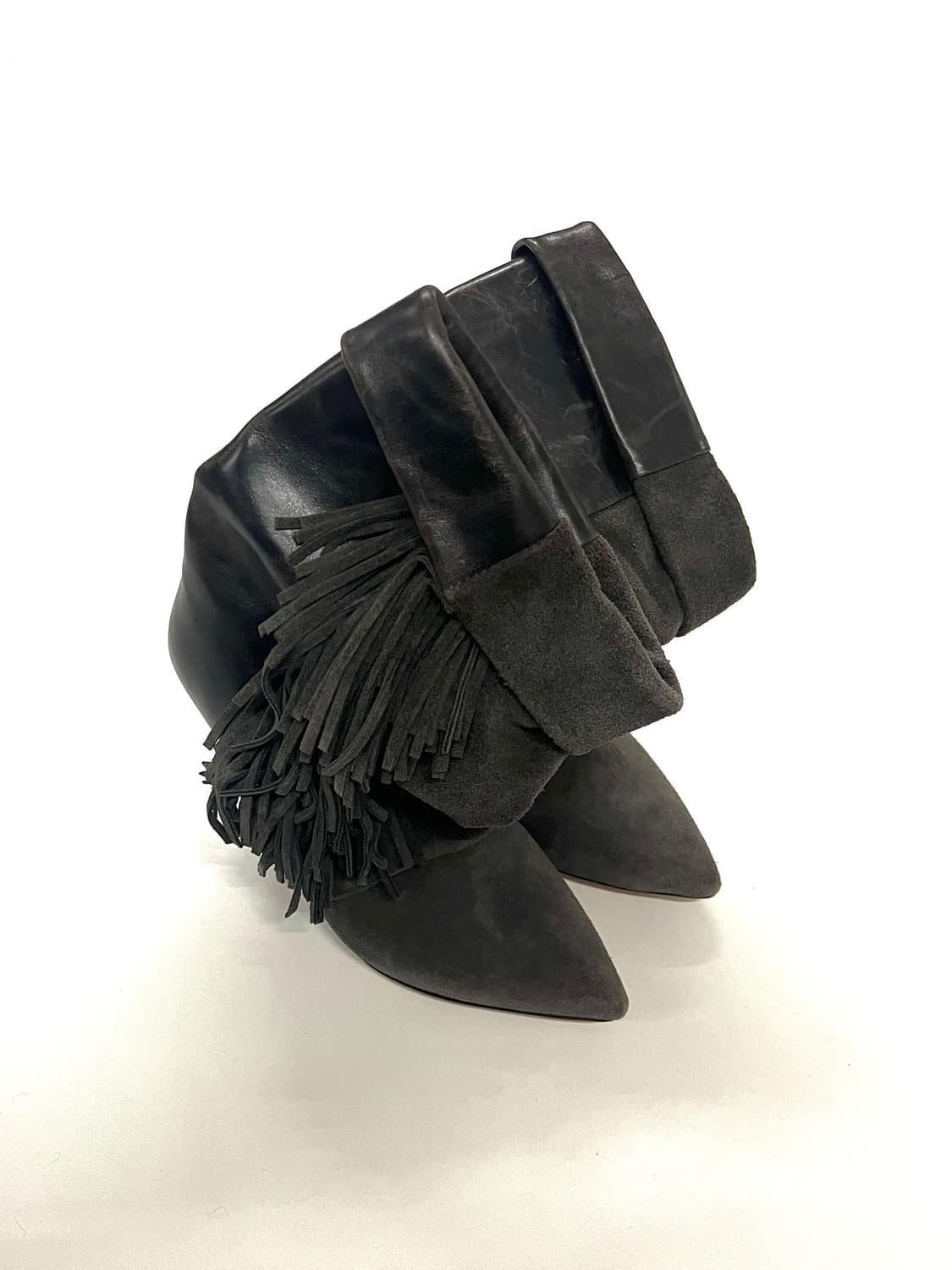 이자벨마랑 H&M 프린지 레더 부츠 상품이미지3