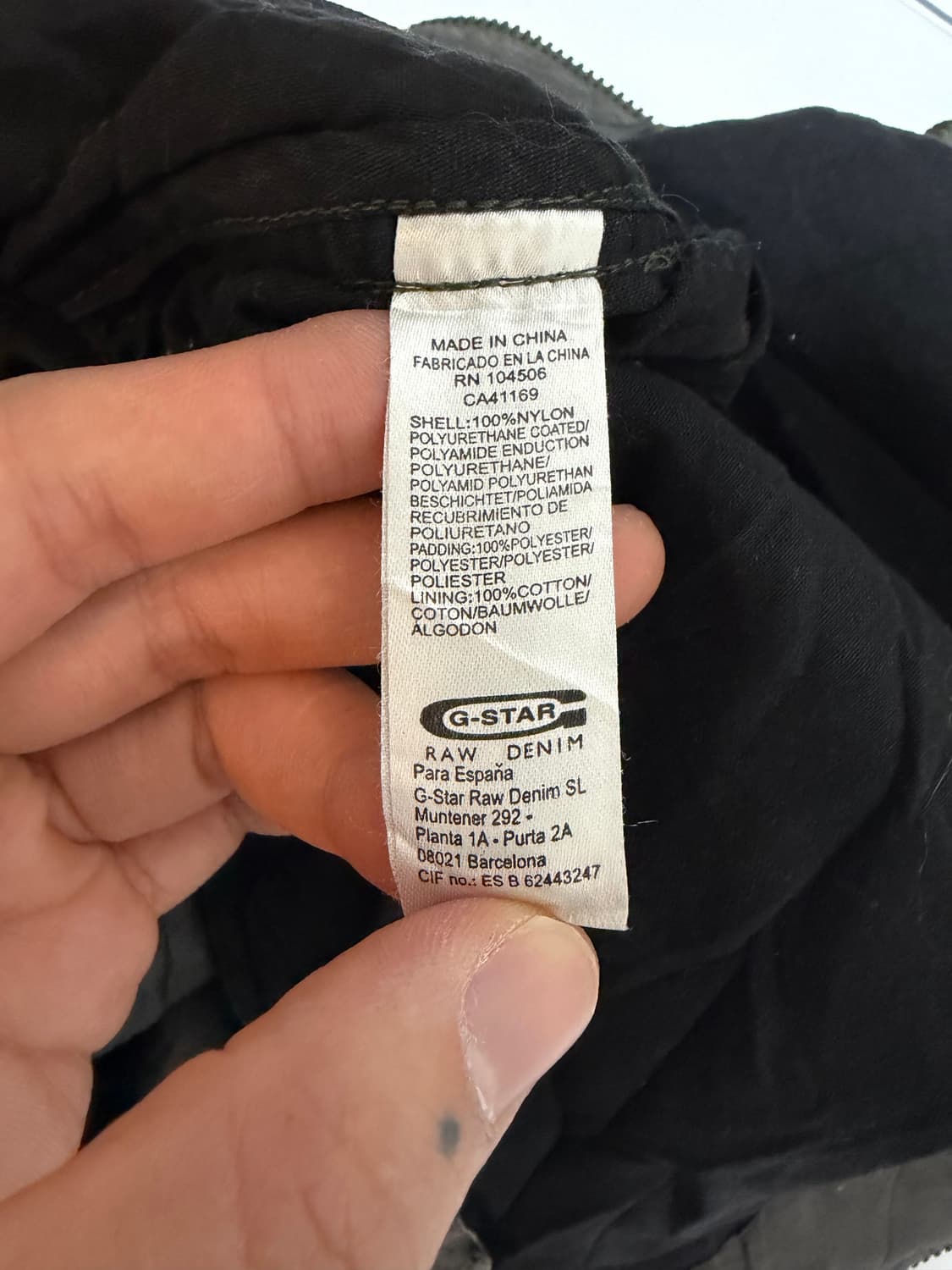 G-Star Raw GS3301 밀리터리 나일론 집업 자켓 상품이미지9