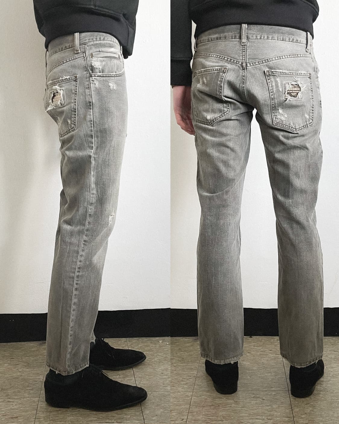 돌체앤가바나 그런지 디스트로이드 데님 상품이미지4