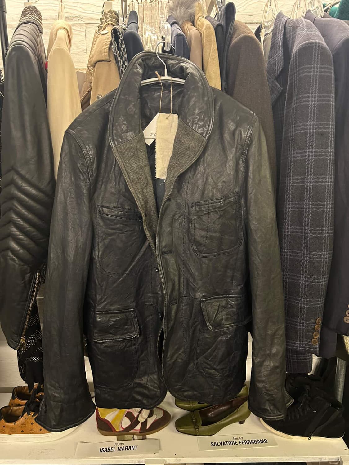 빈티지 양가죽 자켓 상품이미지2