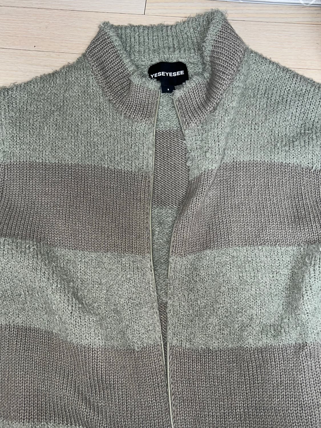 예스아이씨 니트 가디건 S 상품이미지4