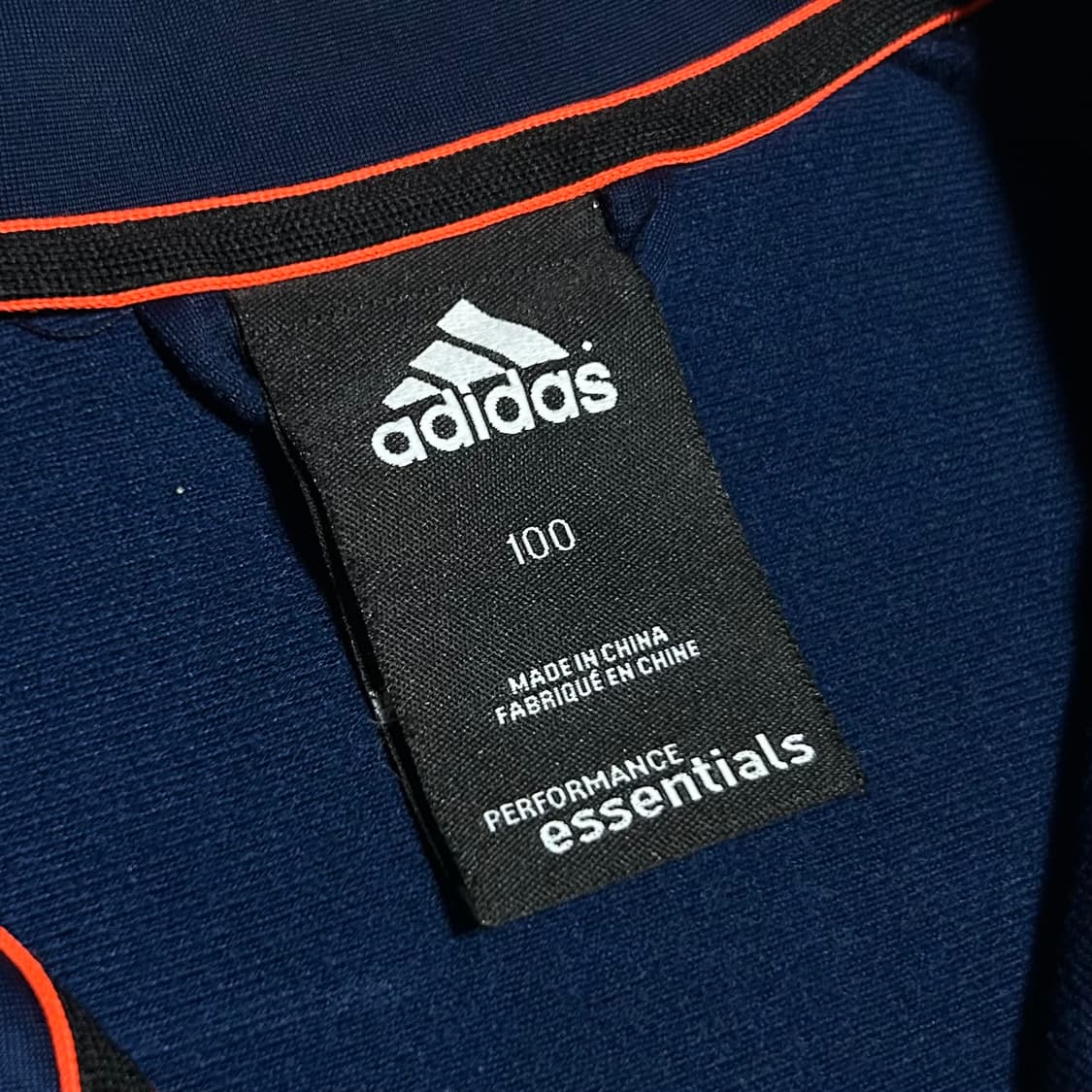 [L] adidas 아디다스 네이비 에센셜 트랙 져지 상품이미지5