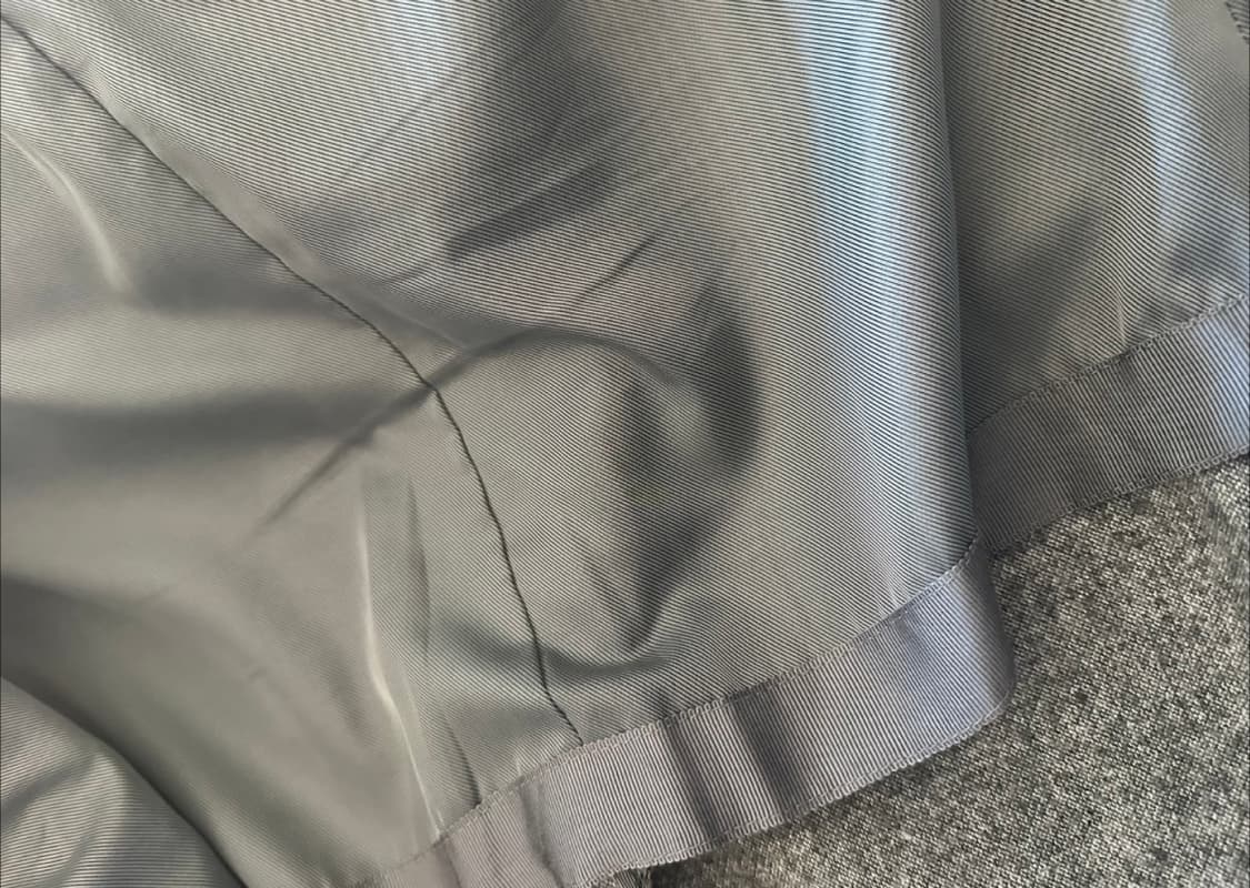 빈티지 체크 롱코트 상품이미지4