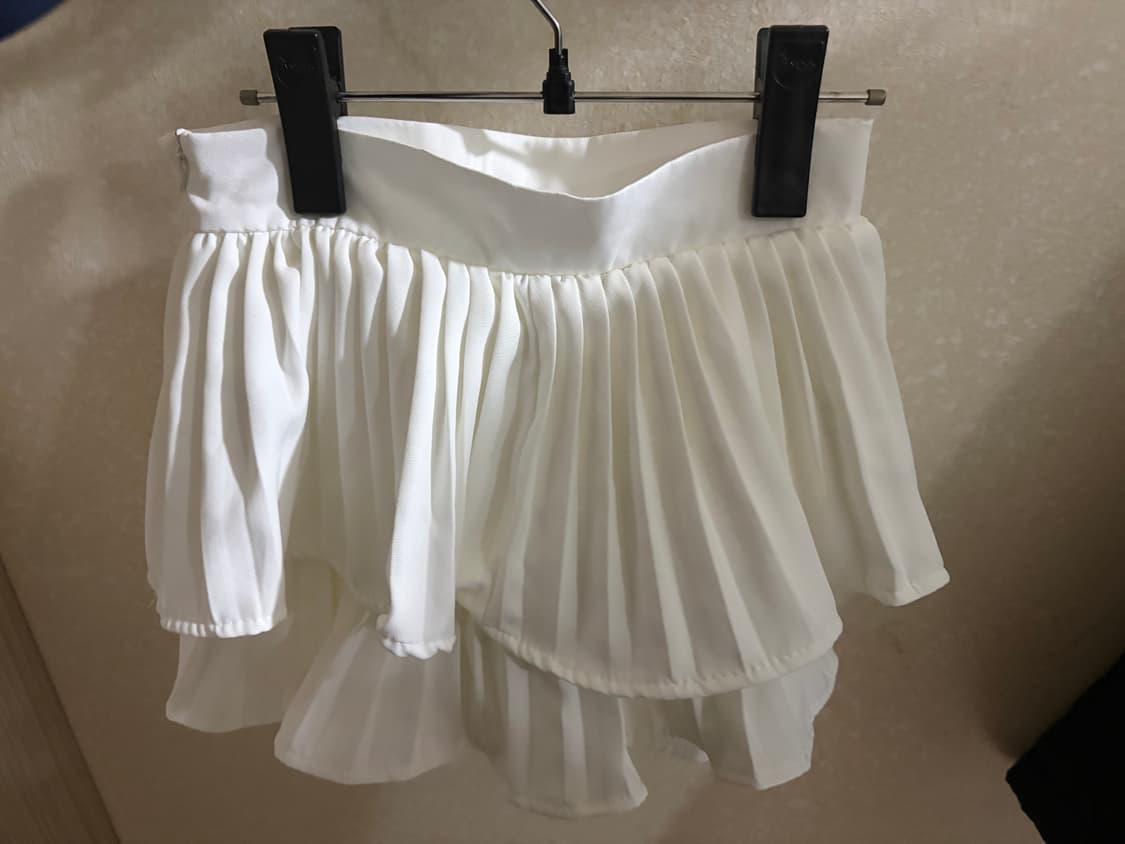 샵페어리 스커트 pleats layered skirt+pants S사이즈 상품이미지3