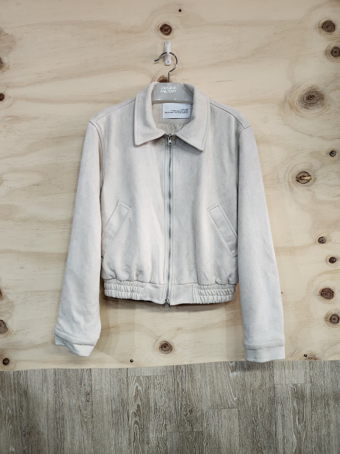 1132) 여성 스웨이드 봄버 자켓 상품이미지1