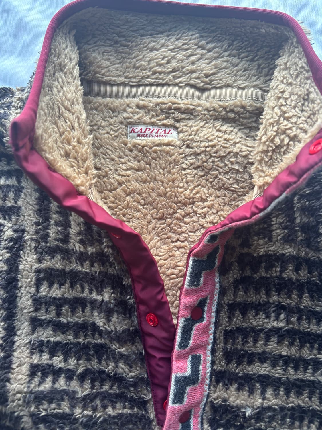 KAPITAL 캐피탈 플리스 풀오버 (3사이즈) 상품이미지4