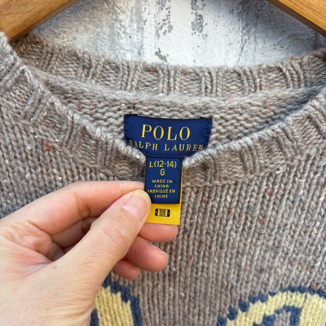 Polo 폴로 울 니트 상품이미지5