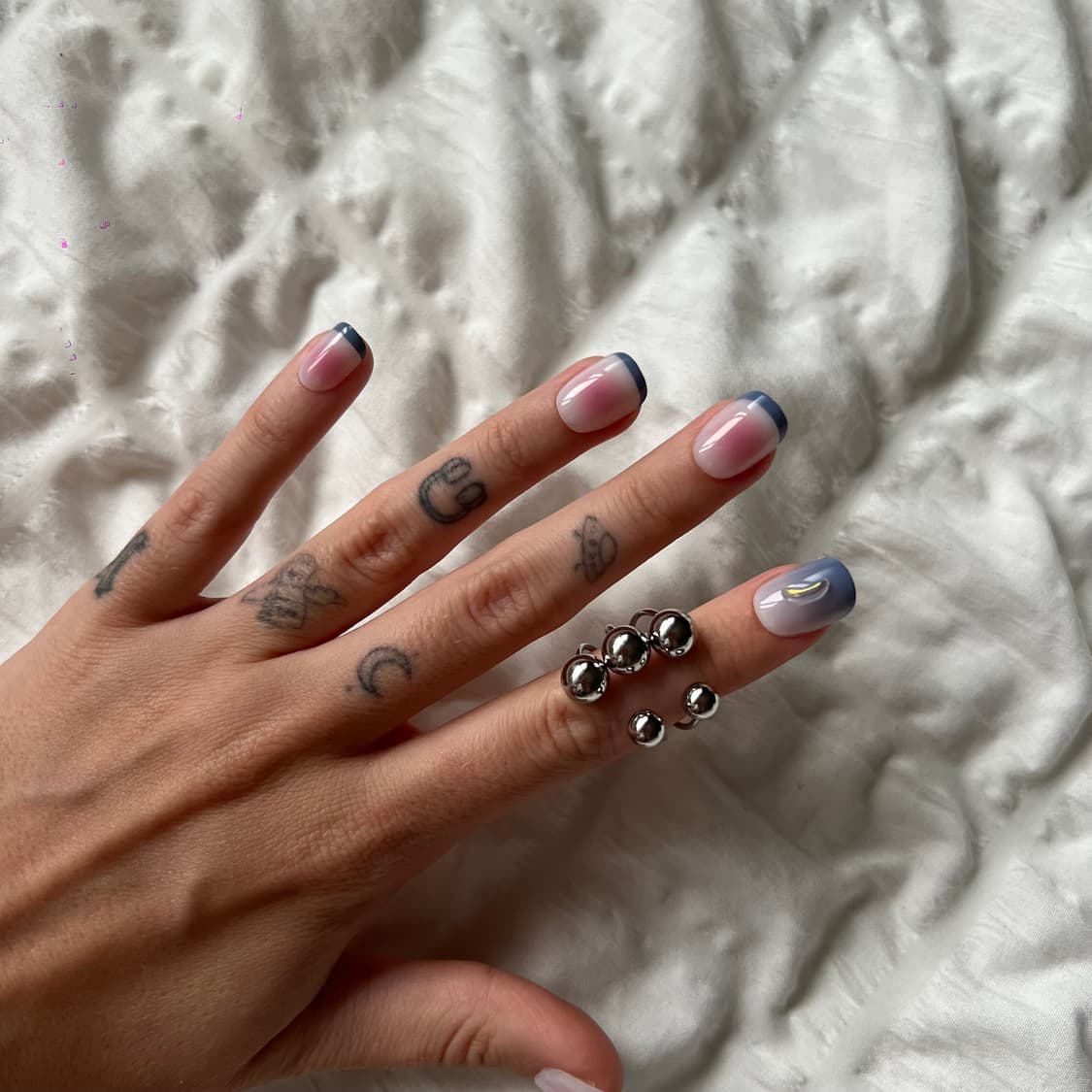 ⚪ 파이브 스피어 반지 상품이미지6