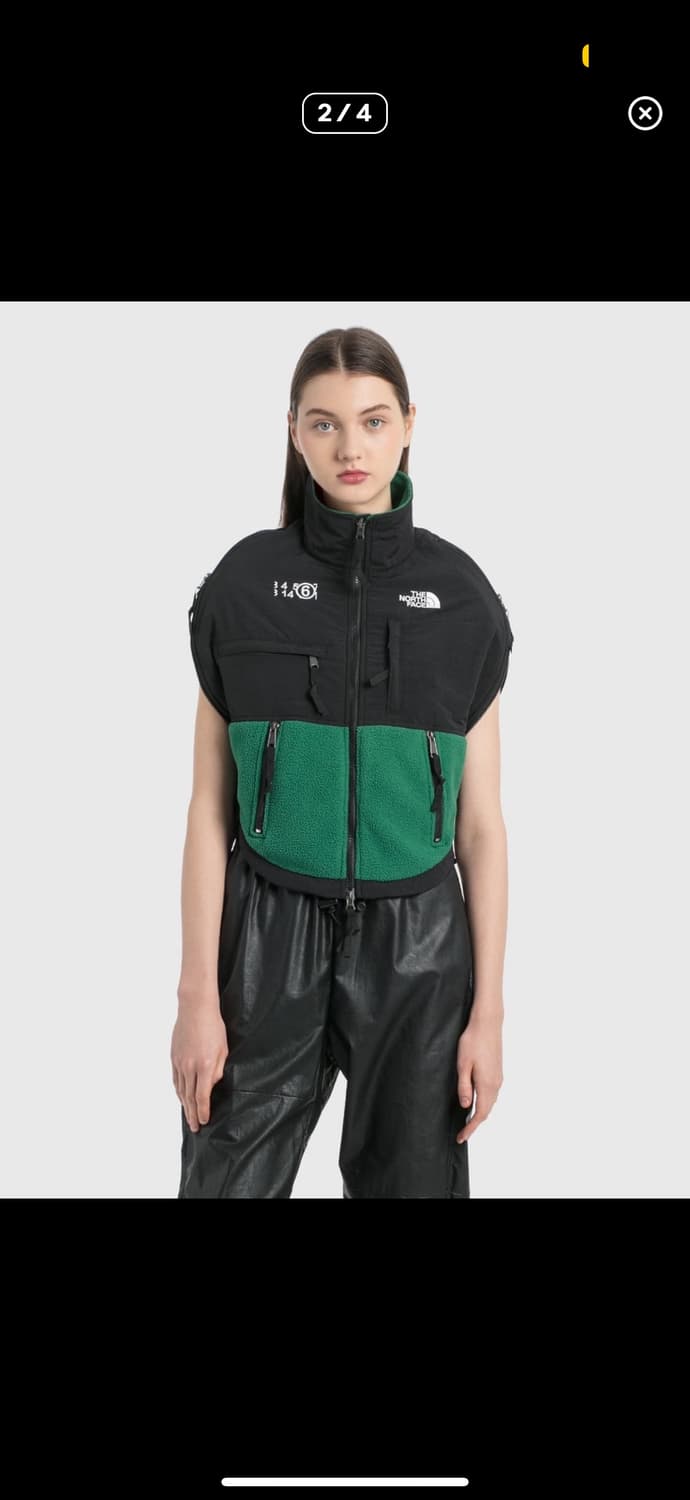 노스페이스 mm6 마르지엘라 후리스 베스트 조끼 집업 상품이미지4