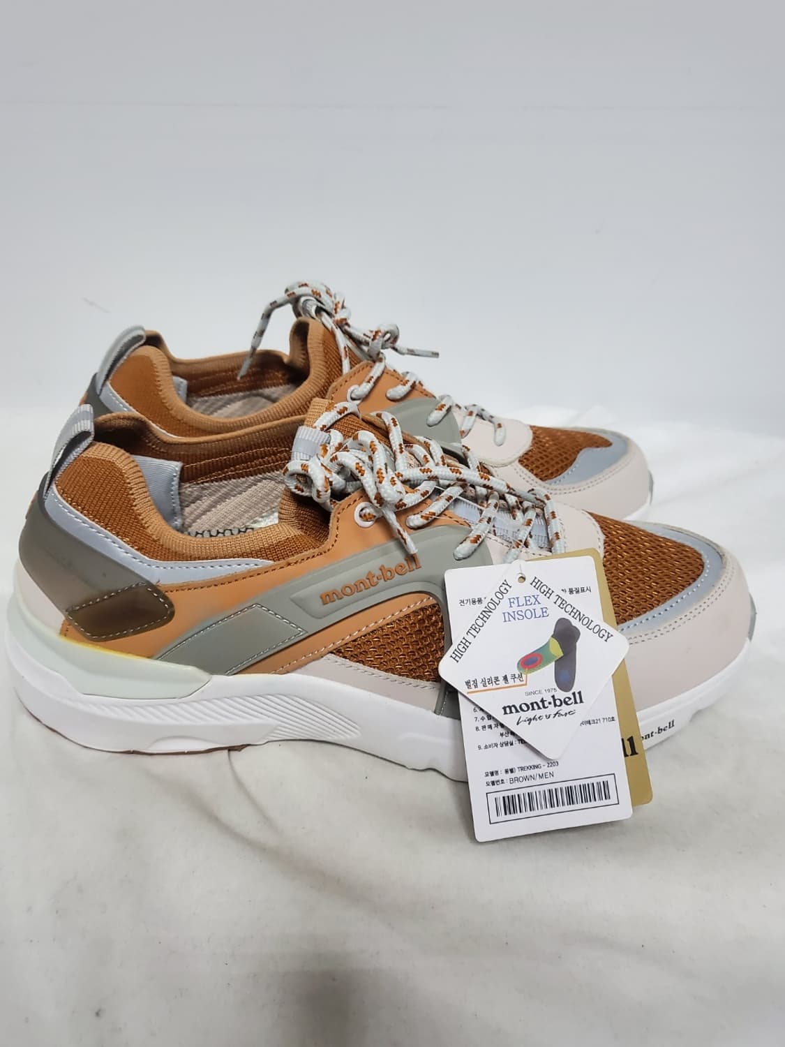 몽벨 스니커즈 정품 280사이즈 미사용  상품이미지2