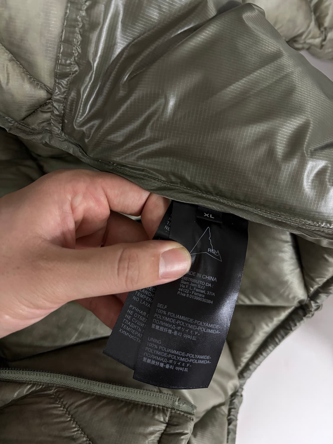 [XL] 로아 하이킹 Nuna 800Fill 패딩 (세이지 그린) 상품이미지7