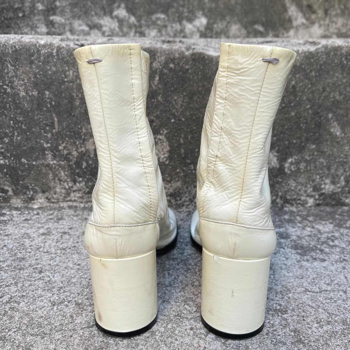 [36] Maison Margiela Patent Leather 타비부츠 상품이미지5