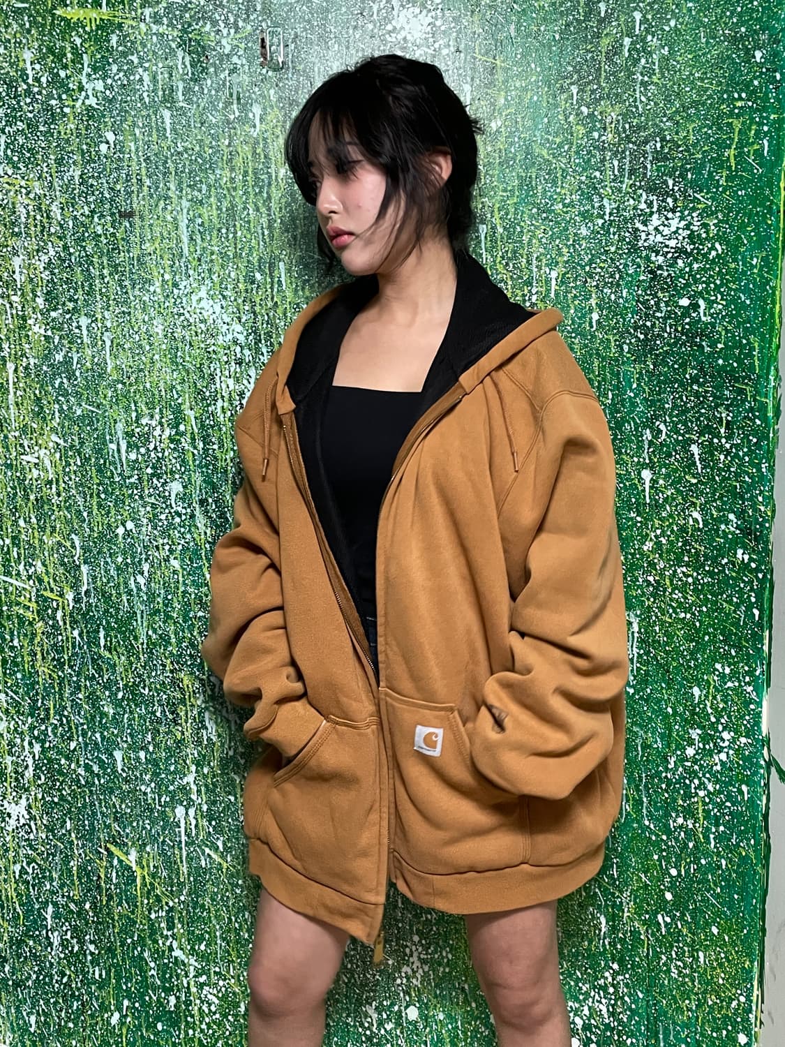 칼하트 된장 써멀 후드집업 XL 상품이미지2