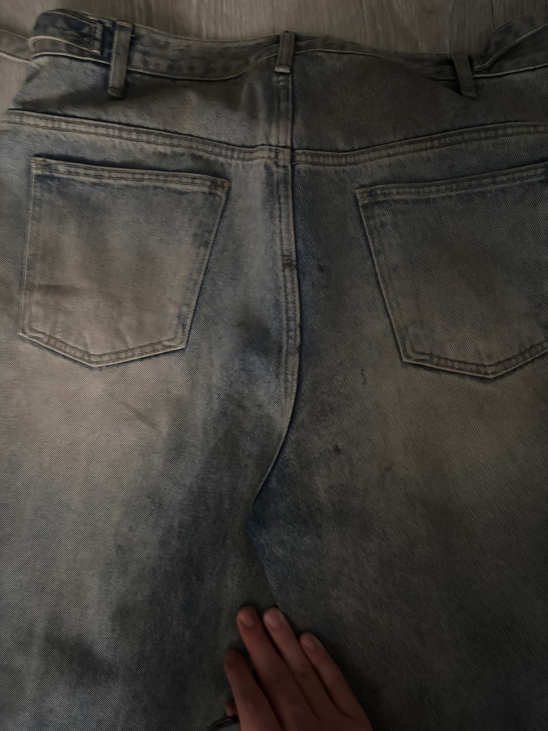 2) 그레일즈 COATED BALLON DENIM PANTS 상품이미지5