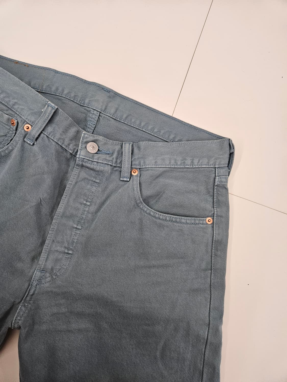 리바이스 501 블루그레이 청바지 W32 L32 상품이미지3