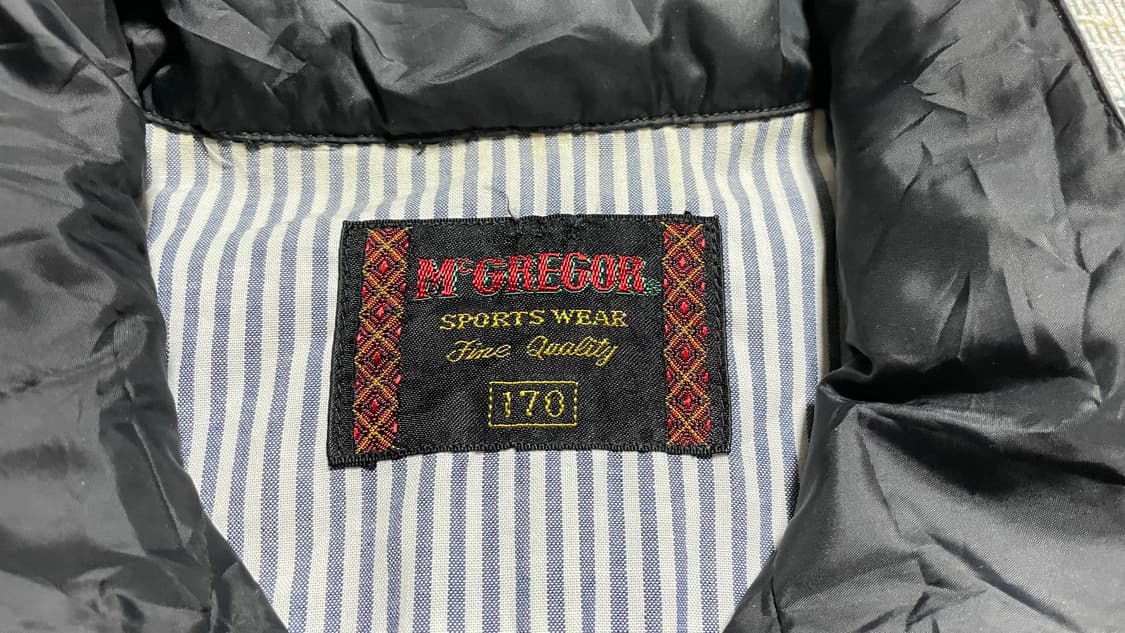 JPN 90s~00s 일본 빈티지 Y2K 맥그리거 나일론 바람막이 자켓 상품이미지8