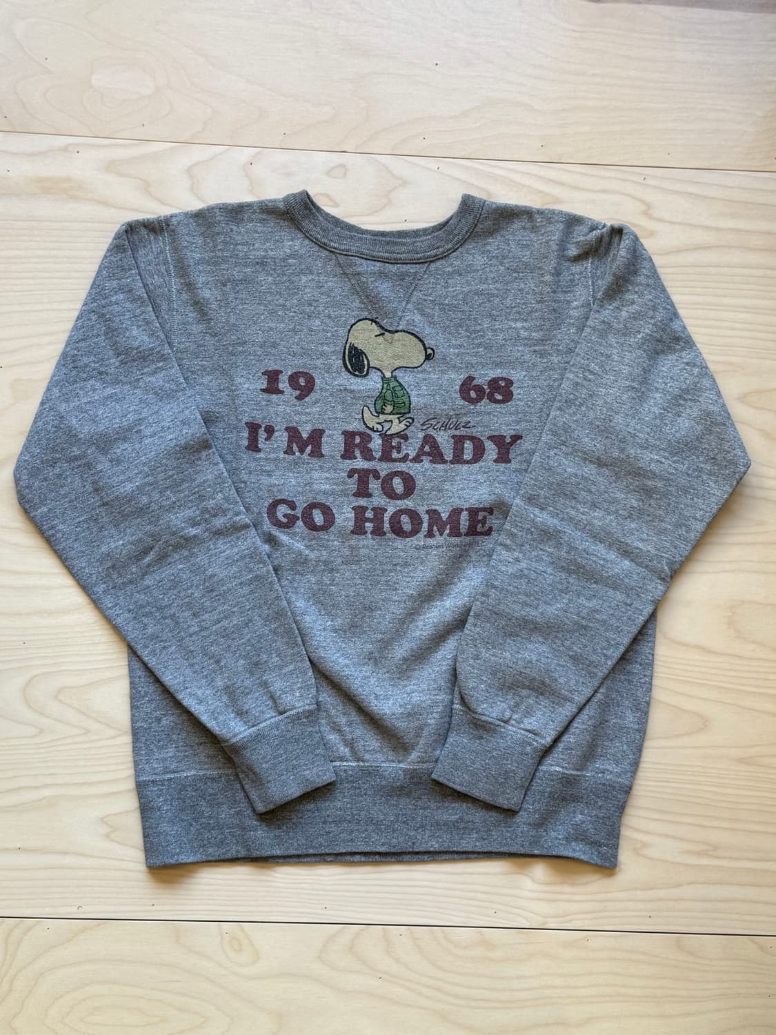 Buzz Rickson's x Peanuts Snoopy Sweatshi 상품이미지1