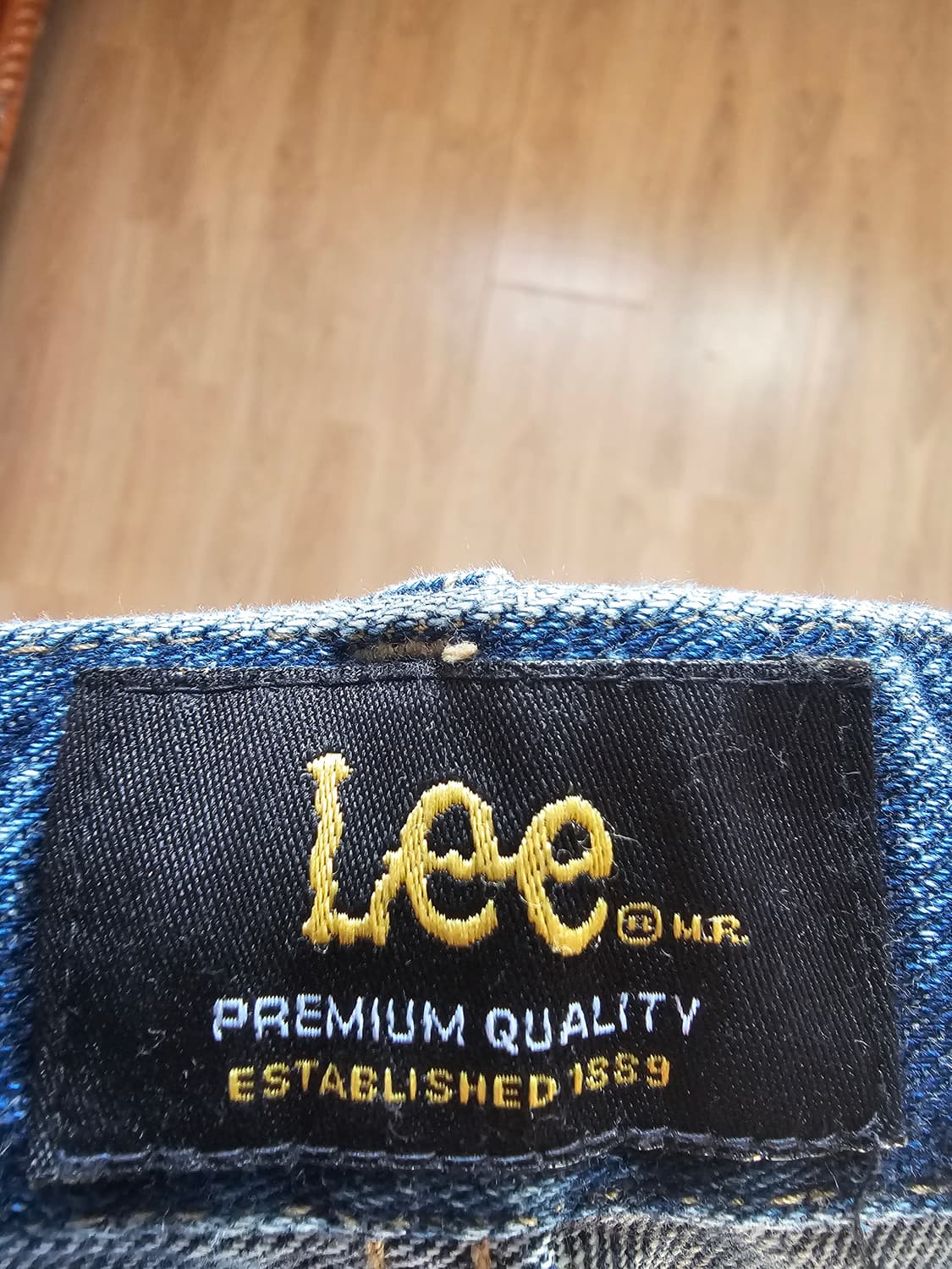 Lee (Premium Quality)프리미엄 데님 팬츠 중청 스트레이트 상품이미지3