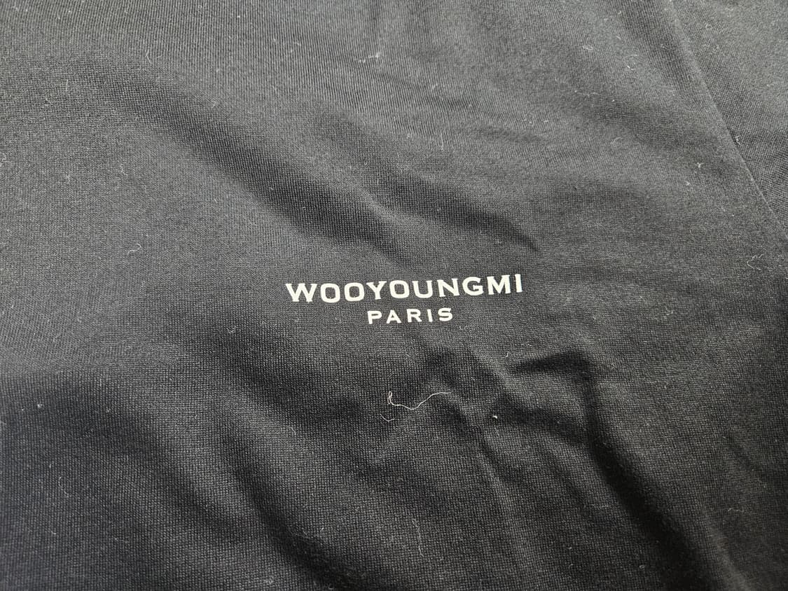 우영미 블랙 플라워 티셔츠 48 상품이미지3