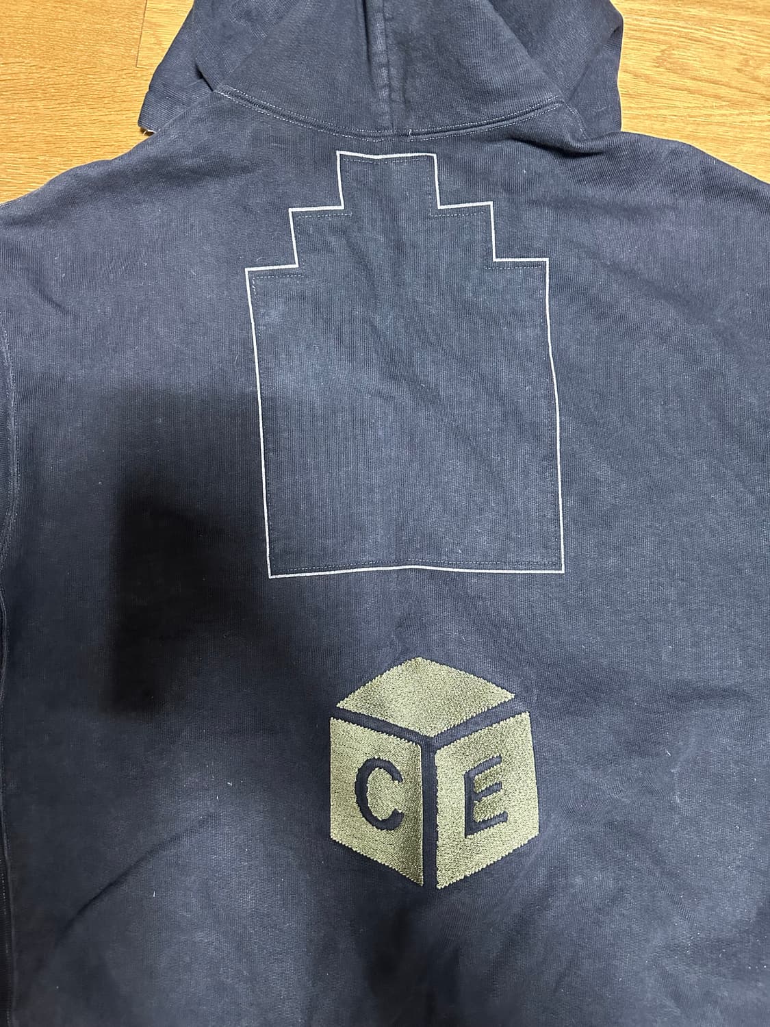 Cav Empt 카브엠트 오버다이드 헤비쮸리 후디 블랙 L 상품이미지5