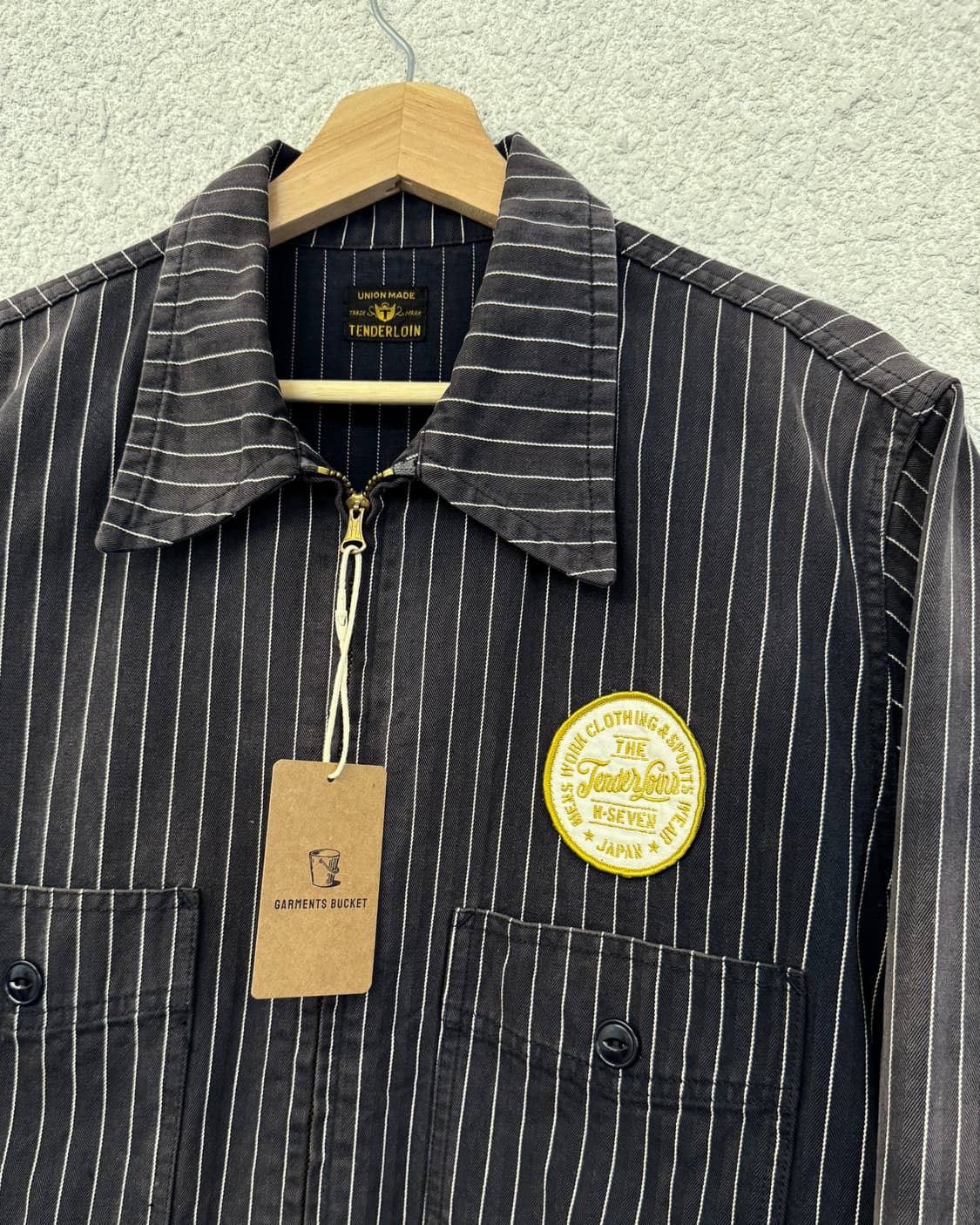 텐더로인 스트라이프 워크자켓 상품이미지2